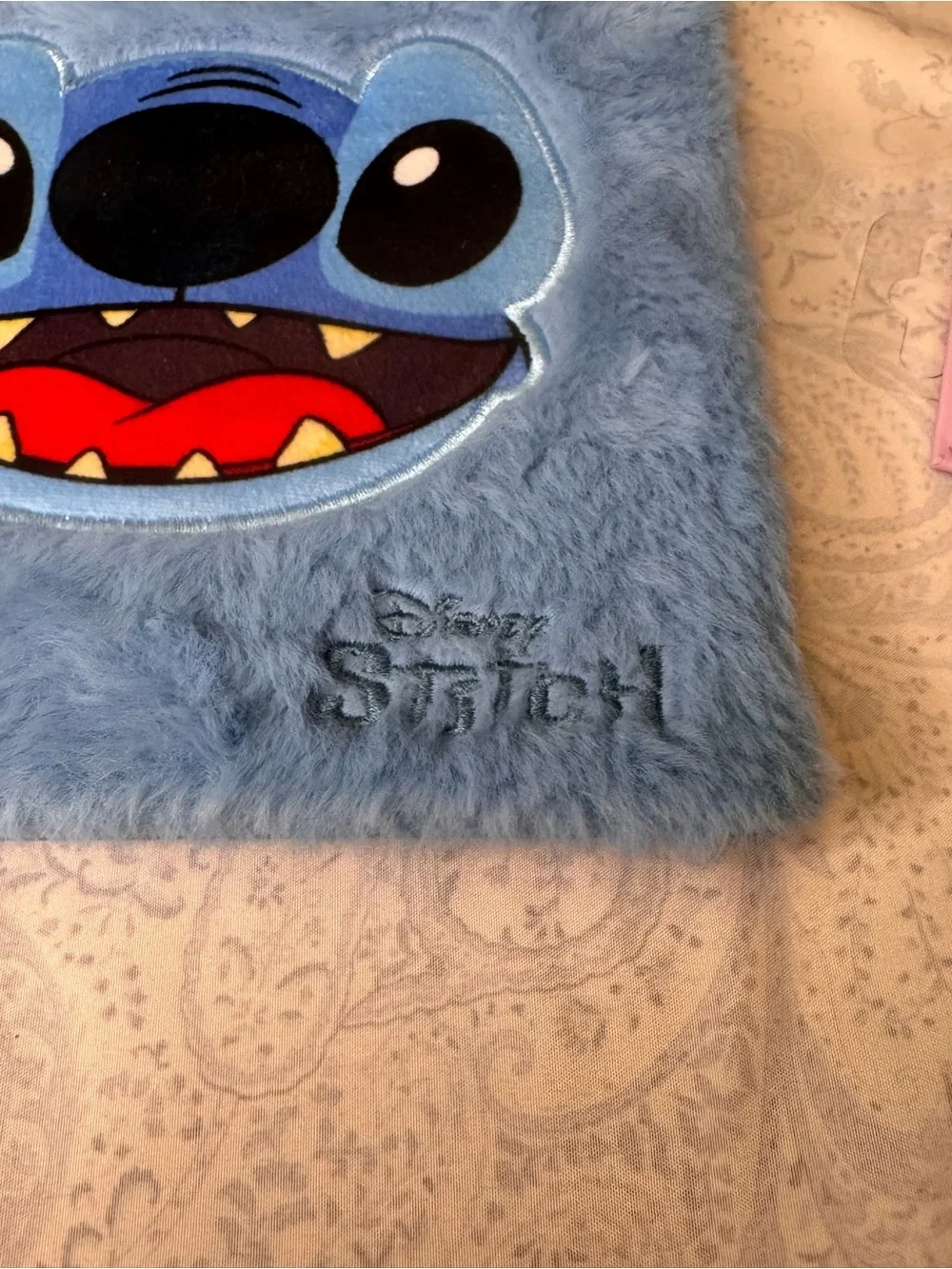 Disney Stitch Cosmetic Pouch and Beauty Kit - Blue Pink